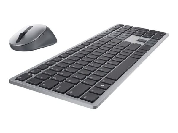 Dell Premier Multi-Device KM7321W - keyboard and mouse set - QWERTY - UK - titan grey Input Device