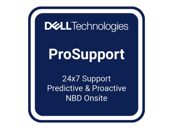 Dell Upgrade from 1Y Basic Onsite to 5Y ProSupport - extended service agreement - 5 years - on-site